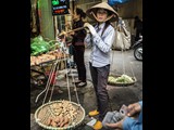 006 -  Peddling Vegetables in the Old Quarter - Hanoi